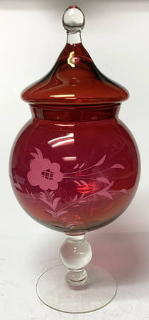 UNK10159 Footed Candy Dish & Lid