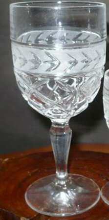 UNK10209 Frosted Water Goblet