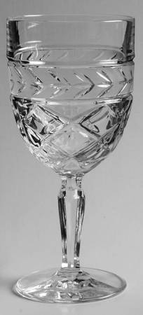 UNK10209 Frosted Wine Glass