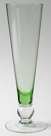 UNK10329 Green Pilsner Glass