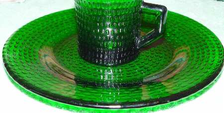 UNK6408 Green Dinner Plate