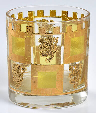 UNK10733 Yellow Double Old Fashioned