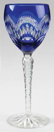 UNK11071 Cobalt Blue Hock Wine