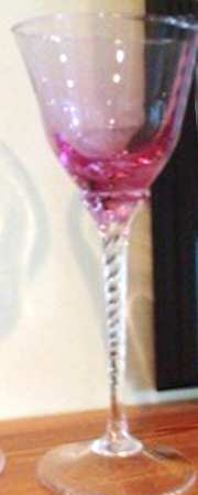 UNK11280 Pink Water Goblet