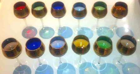 UNK11389 Cobalt Blue Hock Wine
