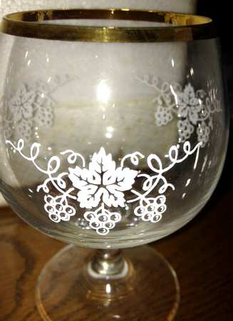 UNK11393 Brandy Glass