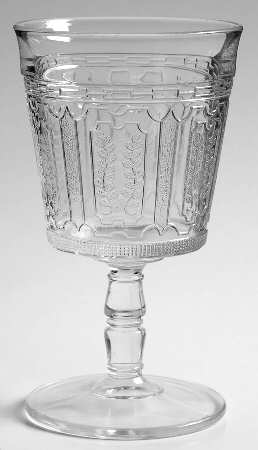 Panelled Julep Water Goblet