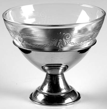 UNK12654 Sherbet with Metal Holder
