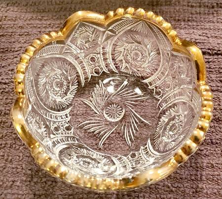 Buzz Star (Gold Trim) Small Fruit Dessert Bowl