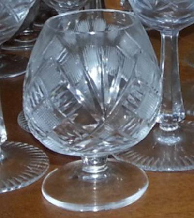 UNK12950 Brandy Glass