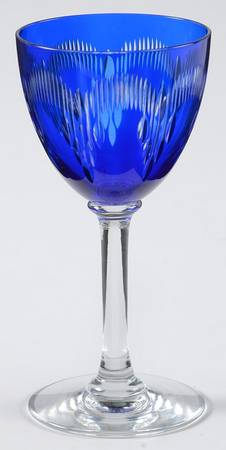 UNK4423 Cobalt Blue Wine Glass