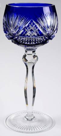 UNK13220 Cobalt Blue Hock Wine
