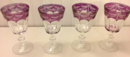UNK13271 Ruby Water Goblet