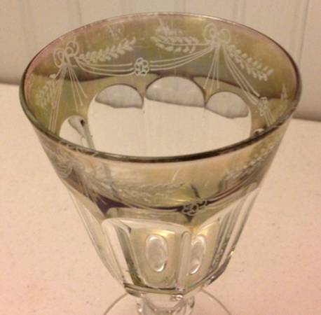 UNK13271 Chartreuse Water Goblet