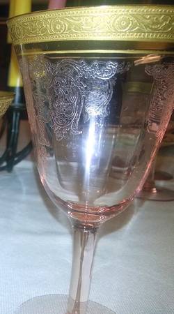 UNK13413 Pink Water Goblet