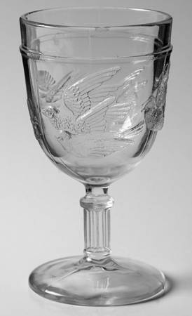 Flying Birds Water Goblet