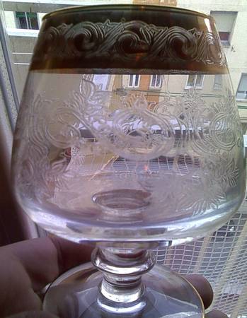 UNK13598 Brandy Glass