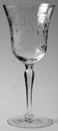Celia (Polished Cut) Water Goblet