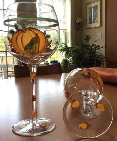 Harvest Water Goblet