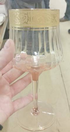 Florentine Pink (Stem 7606) Water Goblet