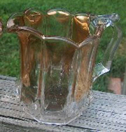 Portland Clear (Gold Trim) Creamer