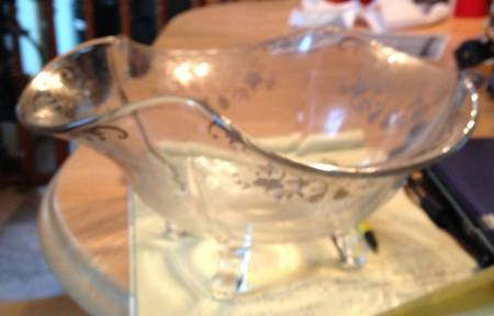 UNK17985 12" 4-Toed Footed Bowl