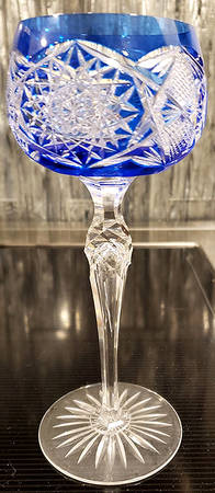 UNK17422 Cobalt Blue Hock Wine