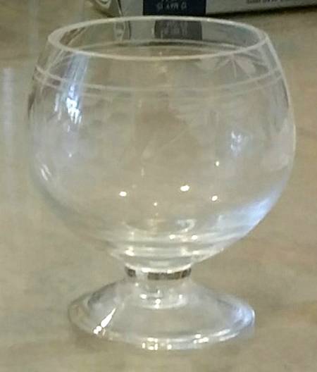 UNK17435 Brandy Glass
