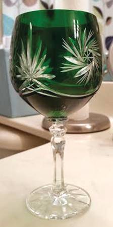 UNK15583 Emerald Green Hock Wine