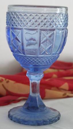 UNK11901 Blue Water Goblet