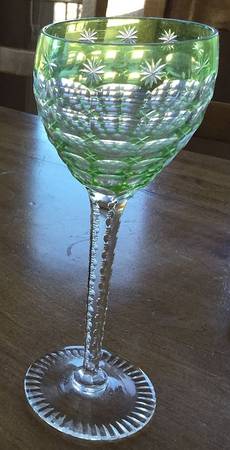 UNK16444 Chartreuse Water Goblet
