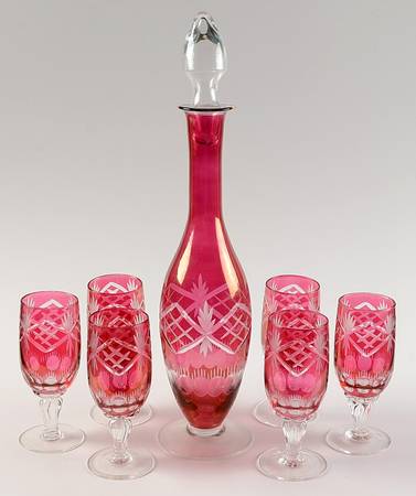UNK17495 (8 Pc) Wine Set (Decanter & 6 Wine Glasses