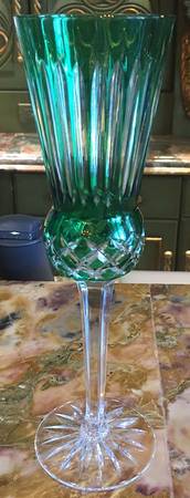 UNK16612 Emerald Green Fluted Champagne