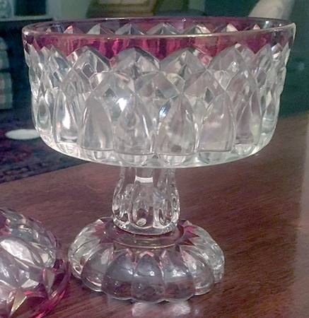 Art Ruby Flash Compote No Lid