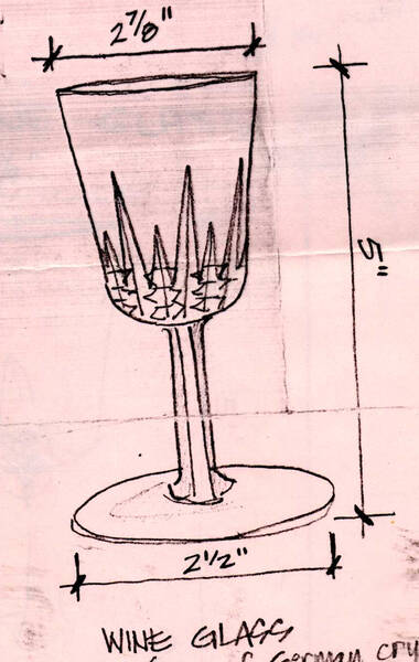 UNK19170 Wine Glass