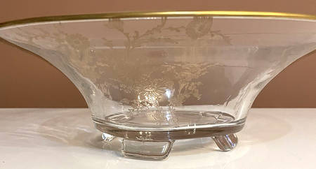 UNK19287 11" 4-Toed Footed Bowl