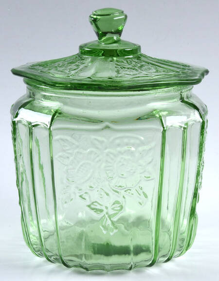Mayfair -Various Colors(Reprouction) Cookie Jar & Lid