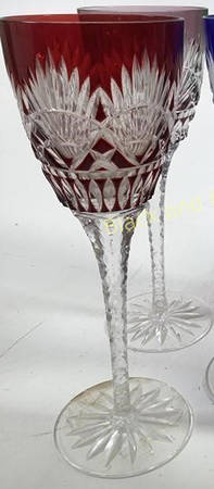 UNK19335 (Various Colored Bowls) Ruby Wine