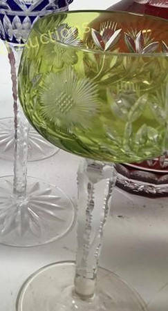 UNK19335 (Various Colored Bowls) Amethyst Wine