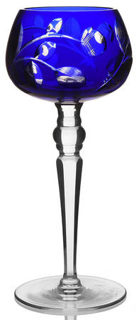 UNK18323 Cobalt Blue Hock Wine