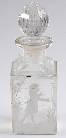 Mary Gregory Stopper for Perfume Bottle