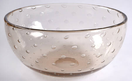 Art Glass 8" Round Bowl