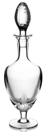 Art Glass Decanter & Stopper