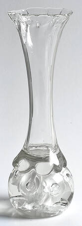 Art Glass 10" Bud Vase