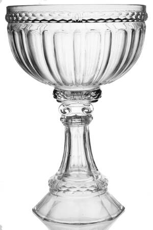 Art Glass 13" Footed Centerpiece