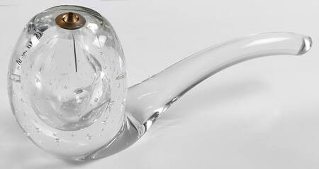 Art Glass Oil Lamp