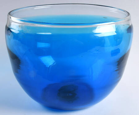 Art Glass 10" Round Bowl