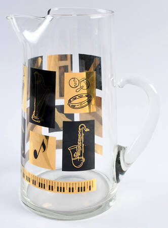 Music By Muzak Martini Pitcher
