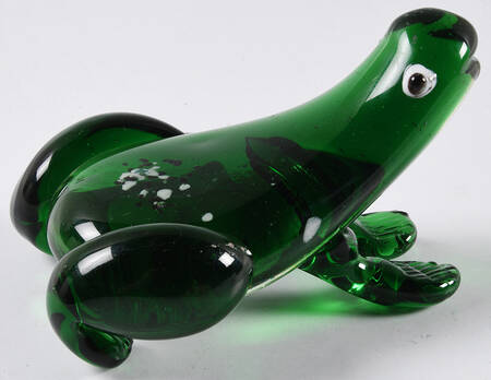 Animals & Figurines (Multicolor) Frog Figurine