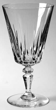 Balmoral Water Goblet by Val St Lambert